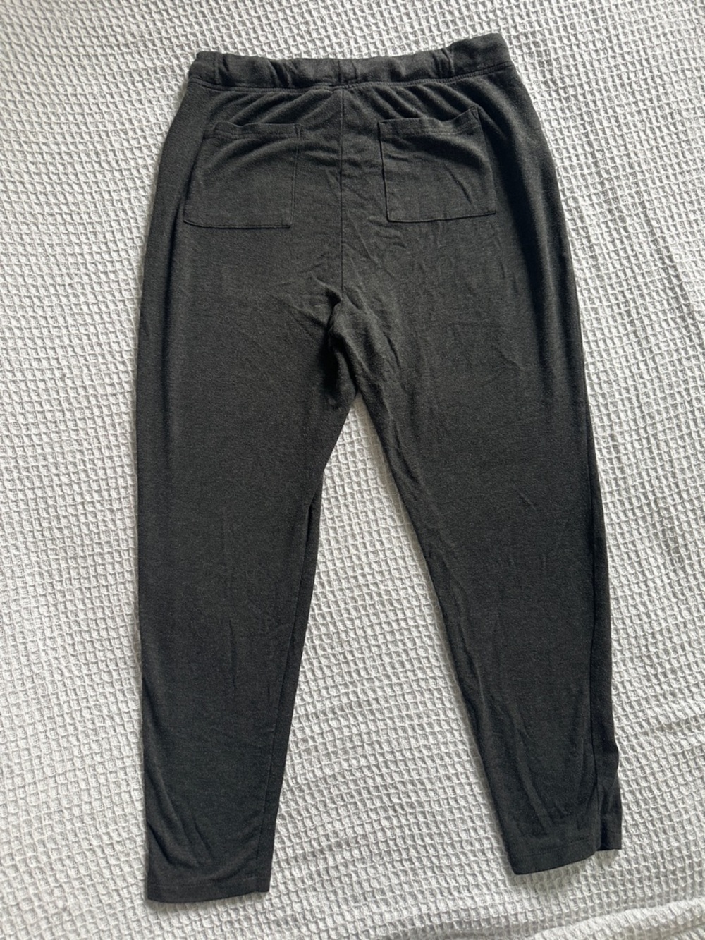 Lou & Grey Lounge Set Medium Charcoal Soft Knit Top Joggers Cozy Matching Set - Picture 7 of 10